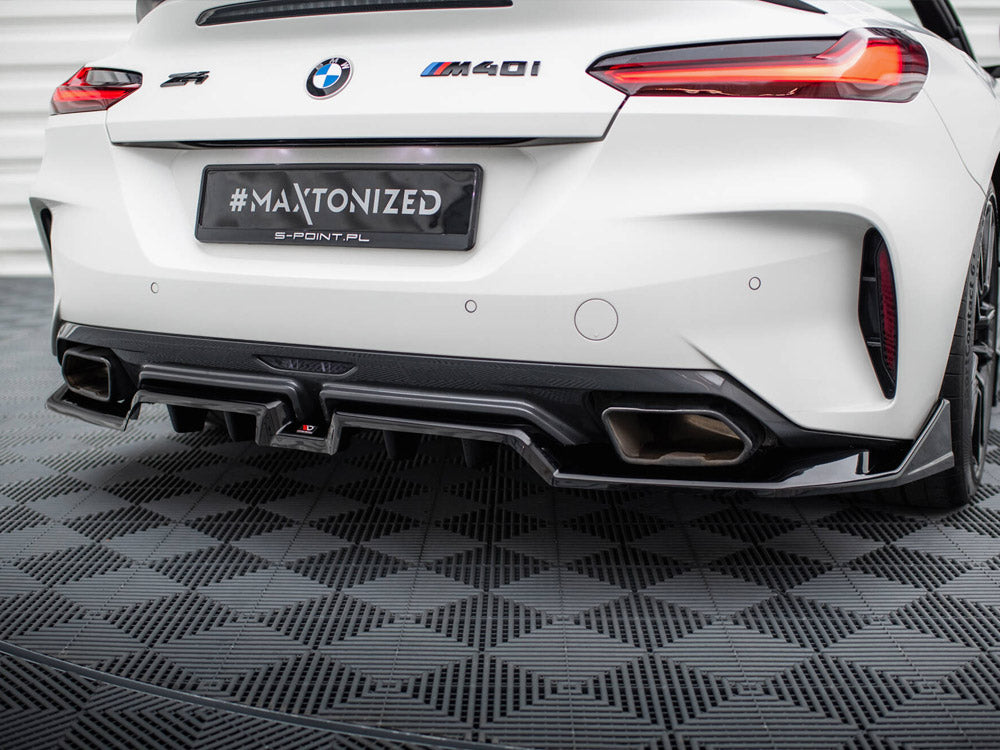Central Rear Splitter (Vertical Bars) BMW Z4 M40i G29 - Wayside Performance 