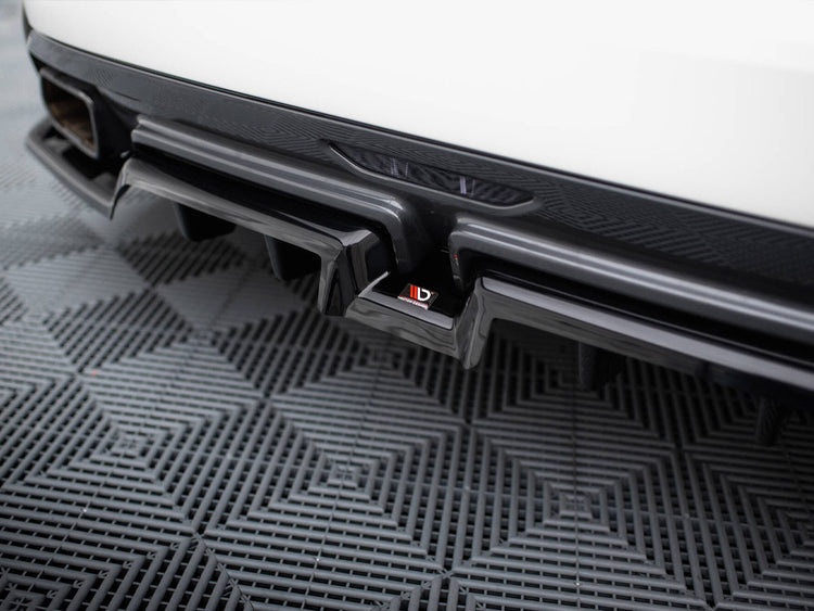 Central Rear Splitter (Vertical Bars) BMW Z4 M40i G29 - Wayside Performance 