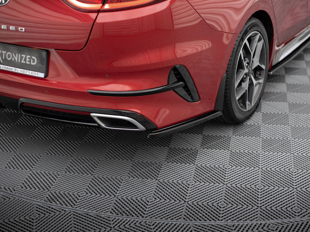 Rear Side Splitters KIA ProCeed GT Mk1 - Wayside Performance 