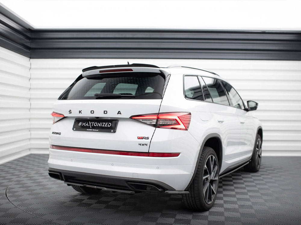 Rear Side Splitters Skoda Kodiaq Mk1 Sportline (version with mudflaps) - Wayside Performance 