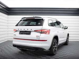 Rear Side Splitters Skoda Kodiaq Mk1 Sportline (version with mudflaps) - Wayside Performance 