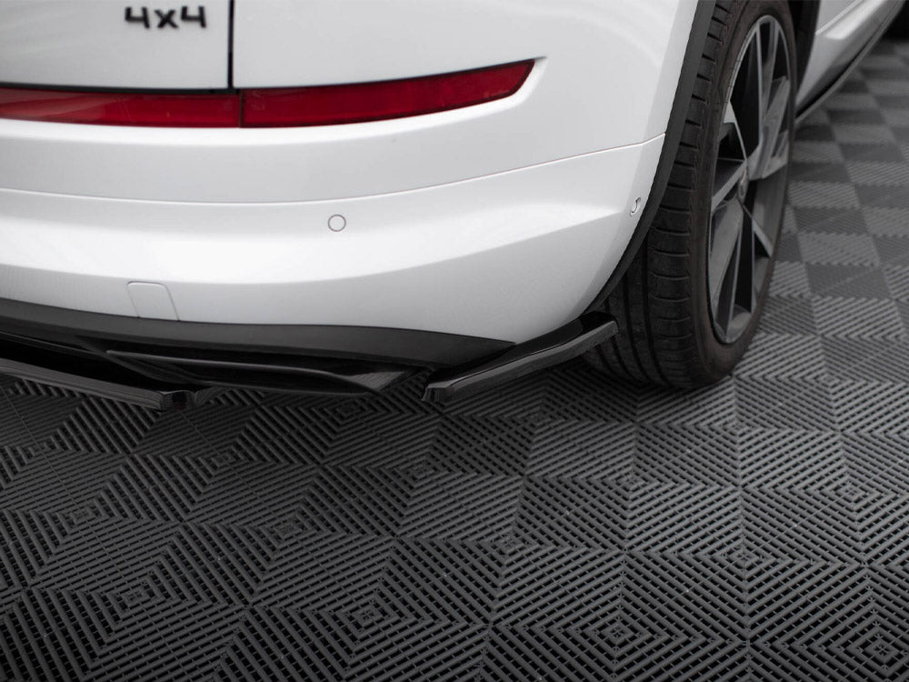 Rear Side Splitters Skoda Kodiaq Mk1 Sportline (version with mudflaps) - Wayside Performance 