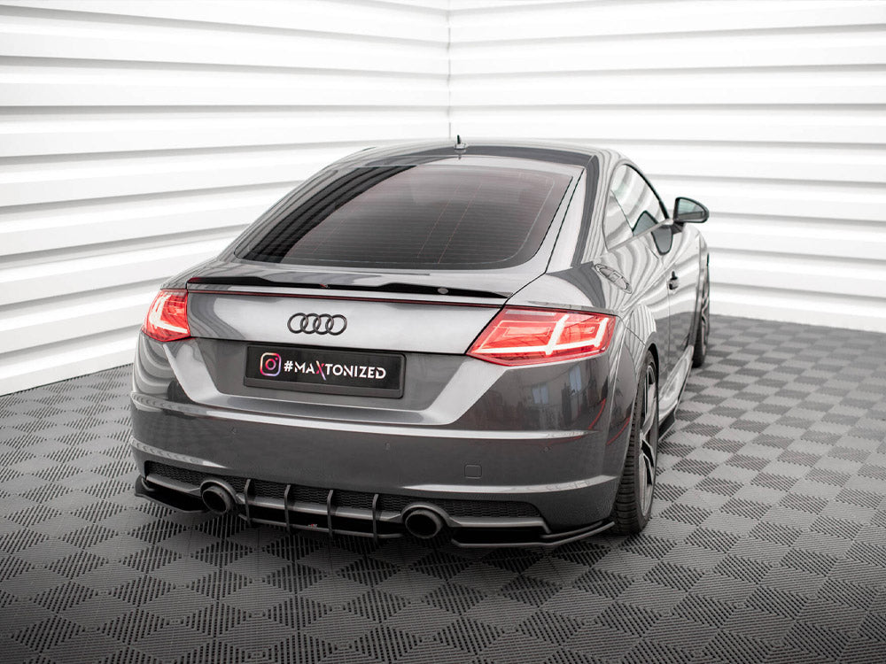 Street Pro Rear Side Splitters Audi TT S-Line 8S - Wayside Performance 