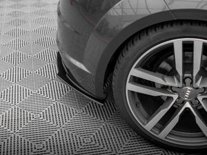 Street Pro Rear Side Splitters Audi TT S-Line 8S - Wayside Performance 