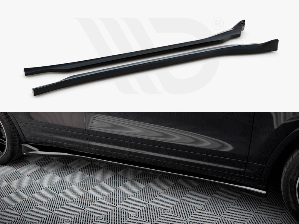 Side Skirts Diffusers Porsche Cayenne Mk2 Facelift - Wayside Performance 