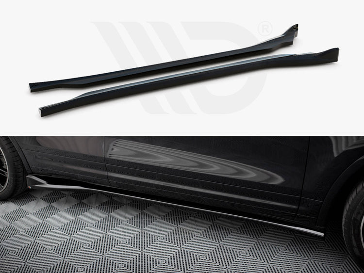Side Skirts Diffusers Porsche Cayenne Mk2 Facelift - Wayside Performance 