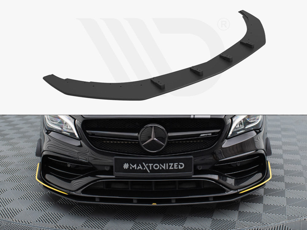 Street PRO Front Splitter Mercedes-AMG CLA 45 Aero C117 Facelift - Wayside Performance 