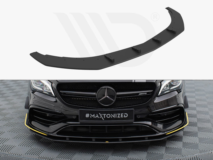 Street PRO Front Splitter Mercedes-AMG CLA 45 Aero C117 Facelift - Wayside Performance 