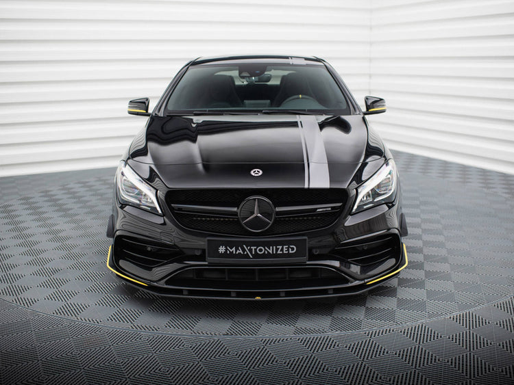 Street PRO Front Splitter Mercedes-AMG CLA 45 Aero C117 Facelift - Wayside Performance 