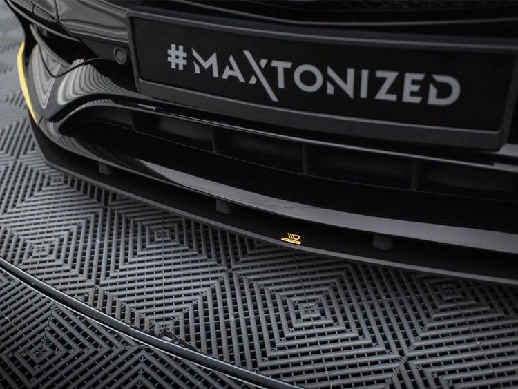 Street PRO Front Splitter Mercedes-AMG CLA 45 Aero C117 Facelift - Wayside Performance 