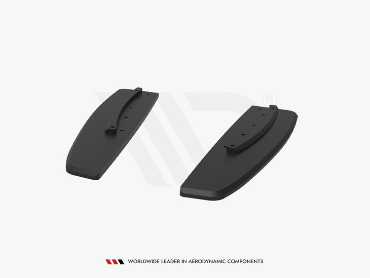 Street Pro Rear Side Splitters Mercedes-AMG CLA 45 C117 Facelift - Wayside Performance 