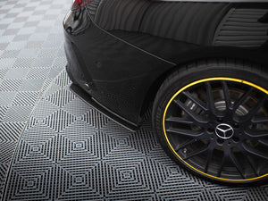 Street Pro Rear Side Splitters Mercedes-AMG CLA 45 C117 Facelift - Wayside Performance 