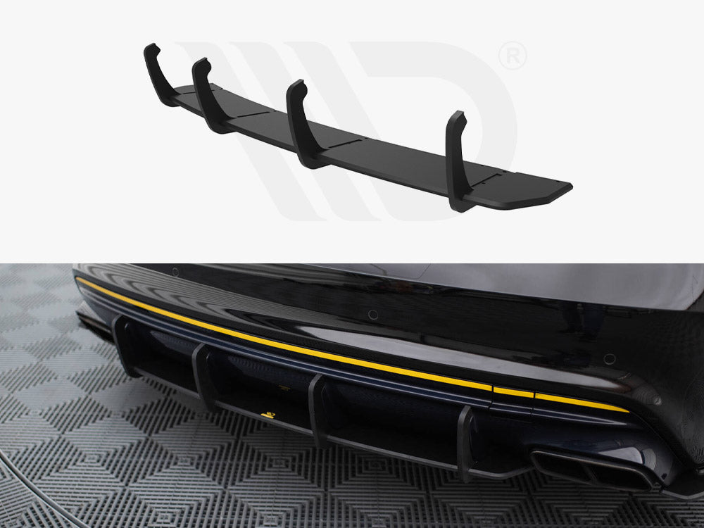 Street PRO Rear Diffuser Mercedes-AMG CLA 45 C117 Facelift - Wayside Performance