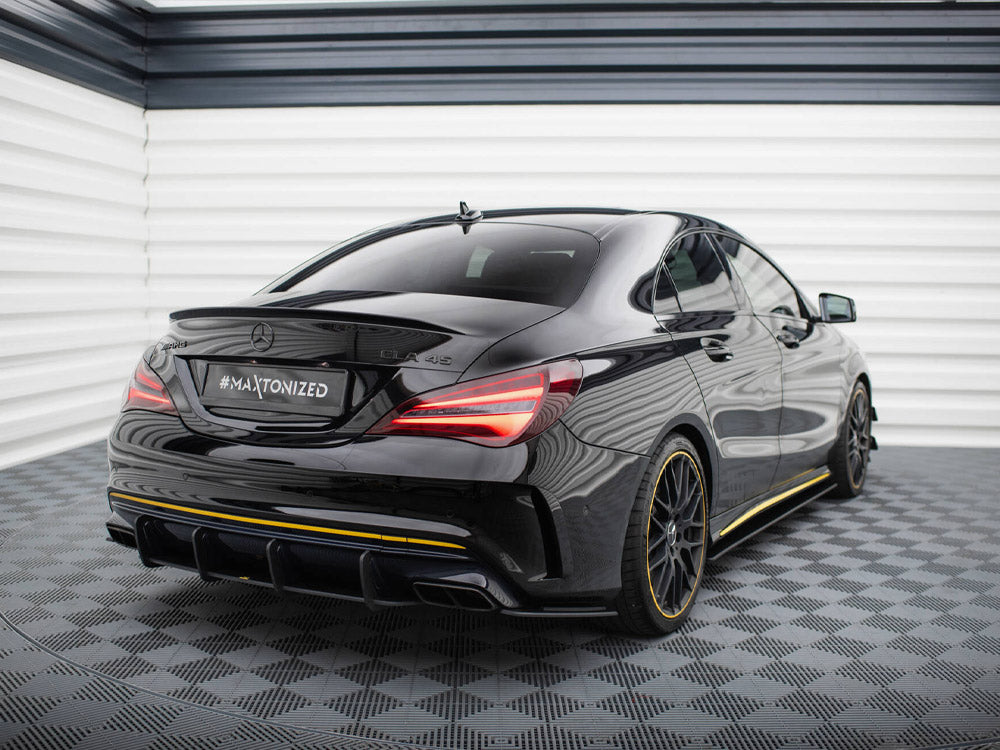 Street PRO Rear Diffuser Mercedes-AMG CLA 45 C117 Facelift - Wayside Performance 
