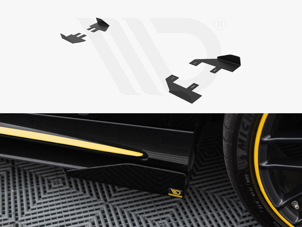 Side Flaps Mercedes-AMG CLA 45 C117 Facelift - Wayside Performance 