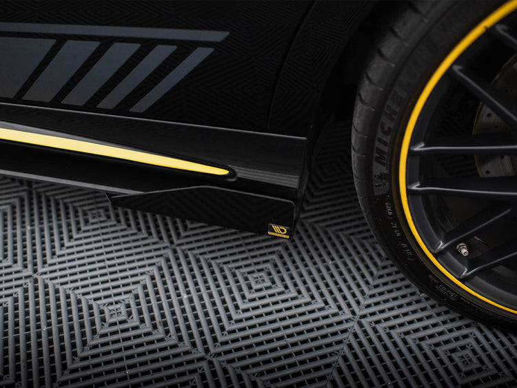 Side Flaps Mercedes-AMG CLA 45 C117 Facelift - Wayside Performance 