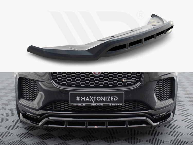 Front Splitter Jaguar E-Pace R-Dynamic Mk1 - Wayside Performance 