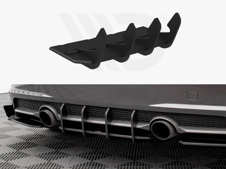 Street PRO Rear Diffuser Audi TT S-Line 8S - Wayside Performance 