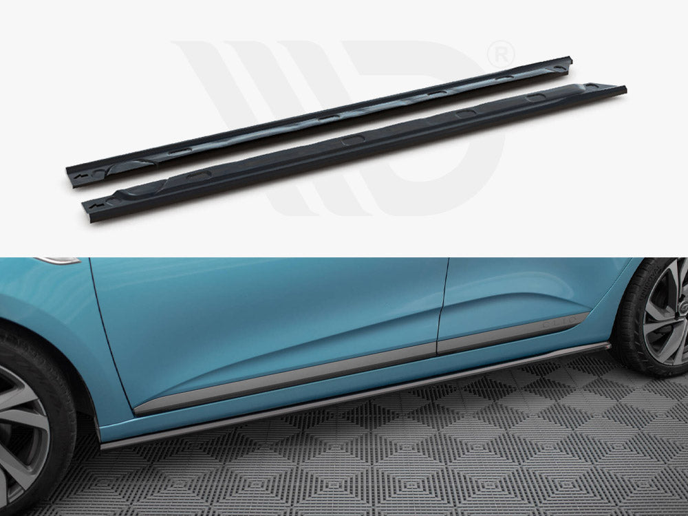 Side Skirts Diffusers Renault Clio R.S. Line Mk5 - Wayside Performance 