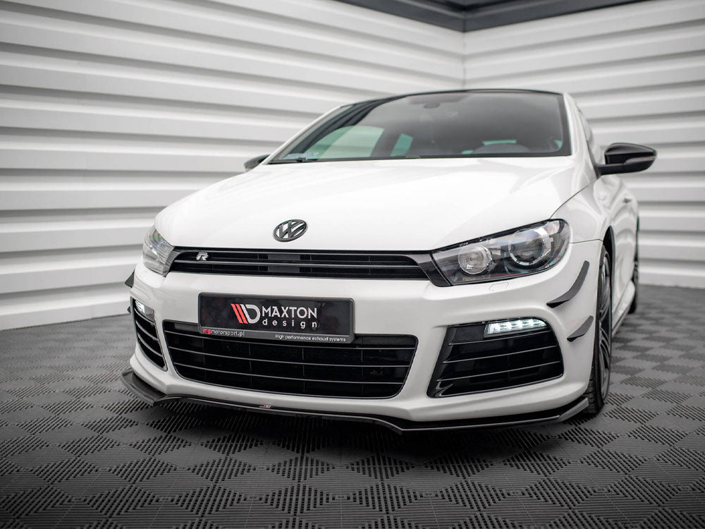 Front Splitter V.4 Volkswagen Scirocco R Mk3 - Wayside Performance 