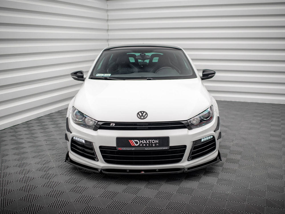 Front Splitter V.3 + Flaps Volkswagen Scirocco R Mk3 - Wayside Performance 