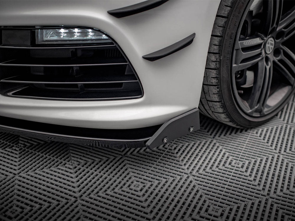 Front Splitter V.3 + Flaps Volkswagen Scirocco R Mk3 - Wayside Performance 