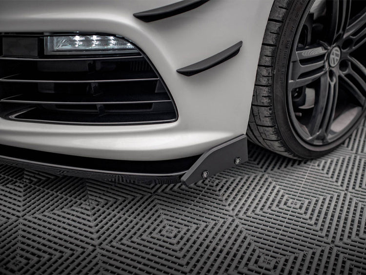 Front Splitter V.3 + Flaps Volkswagen Scirocco R Mk3 - Wayside Performance 