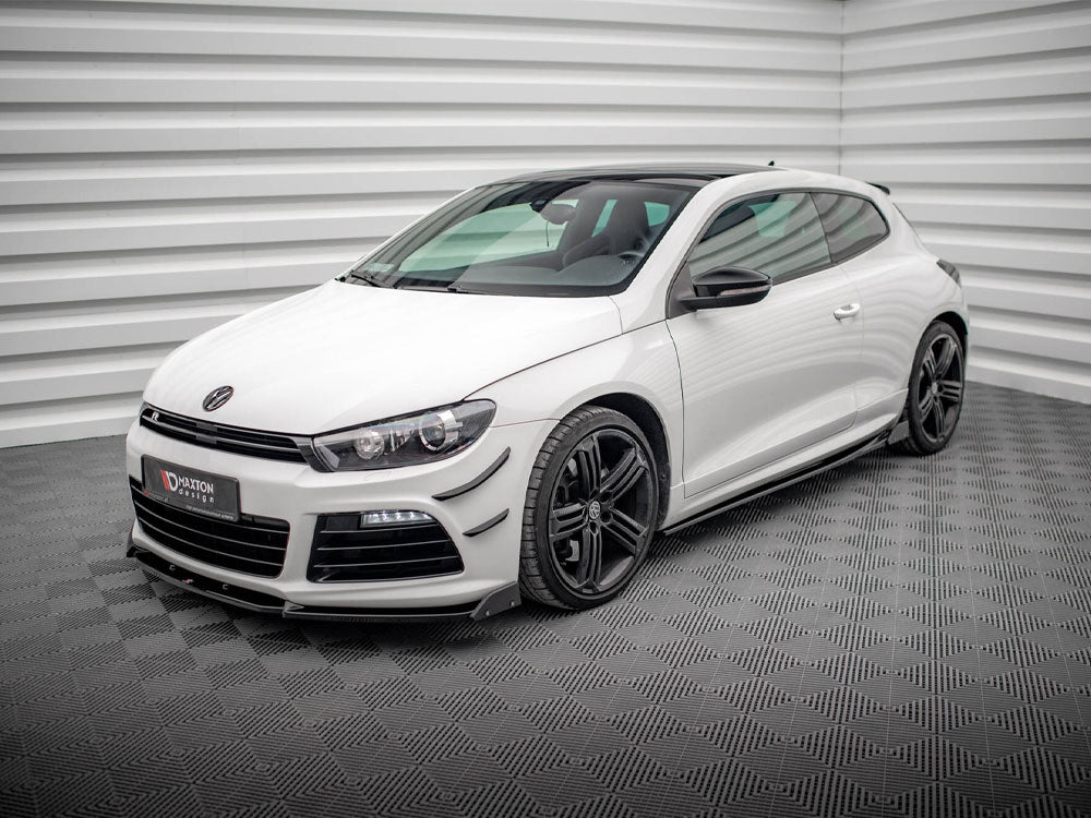 Side Skirts Diffusers V.2 + Flaps Volkswagen Scirocco R Mk3 - Wayside Performance 