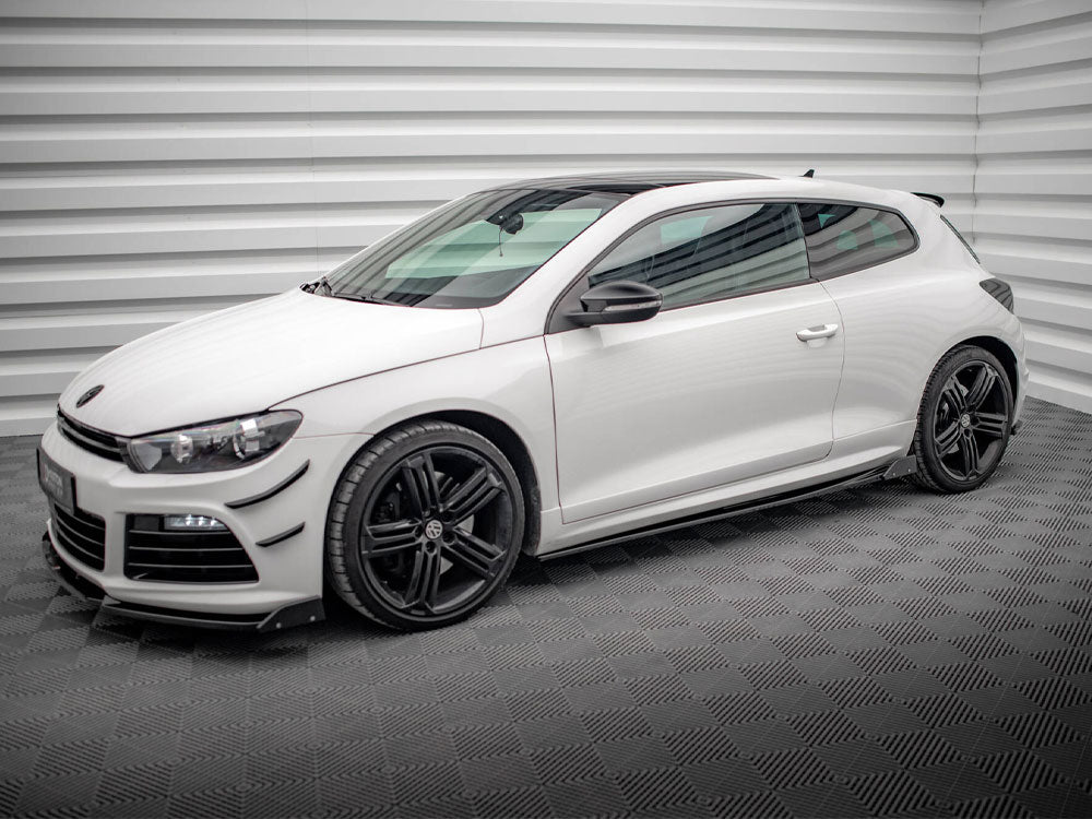 Side Skirts Diffusers V.2 + Flaps Volkswagen Scirocco R Mk3 - Wayside Performance 