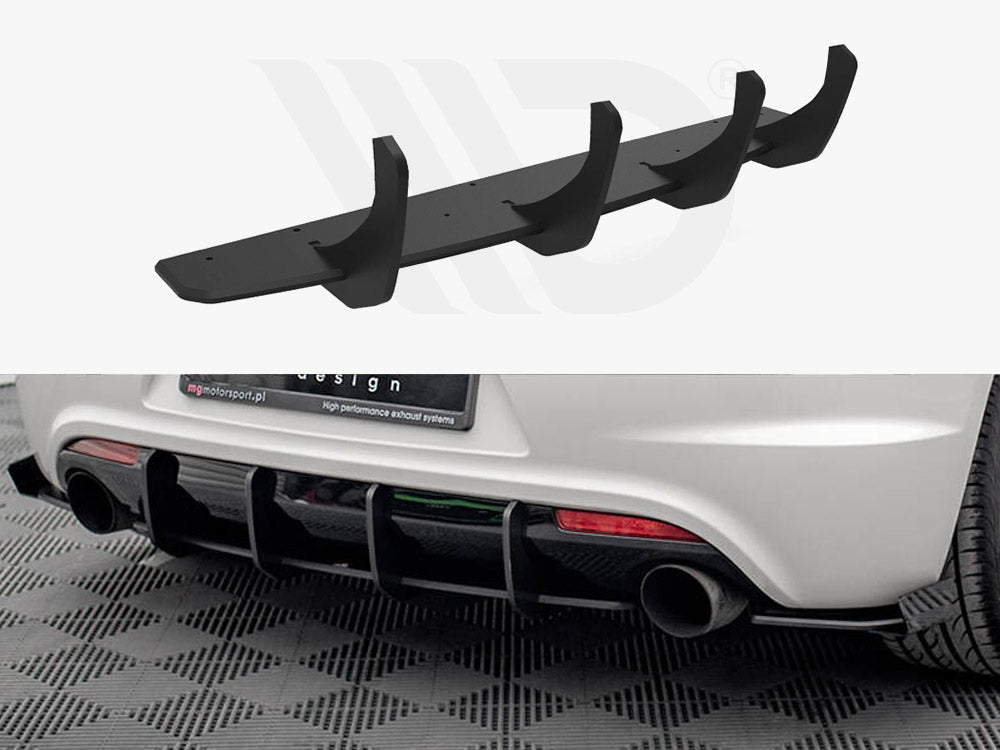 Street PRO Rear Diffuser Volkswagen Scirocco R Mk3 - Wayside Performance