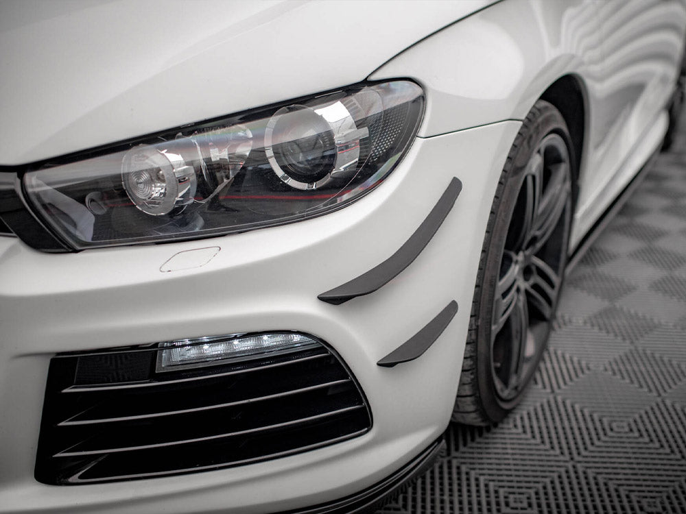 Front Bumper Wings (Canards) Volkswagen Scirocco R Mk3 - Wayside Performance 