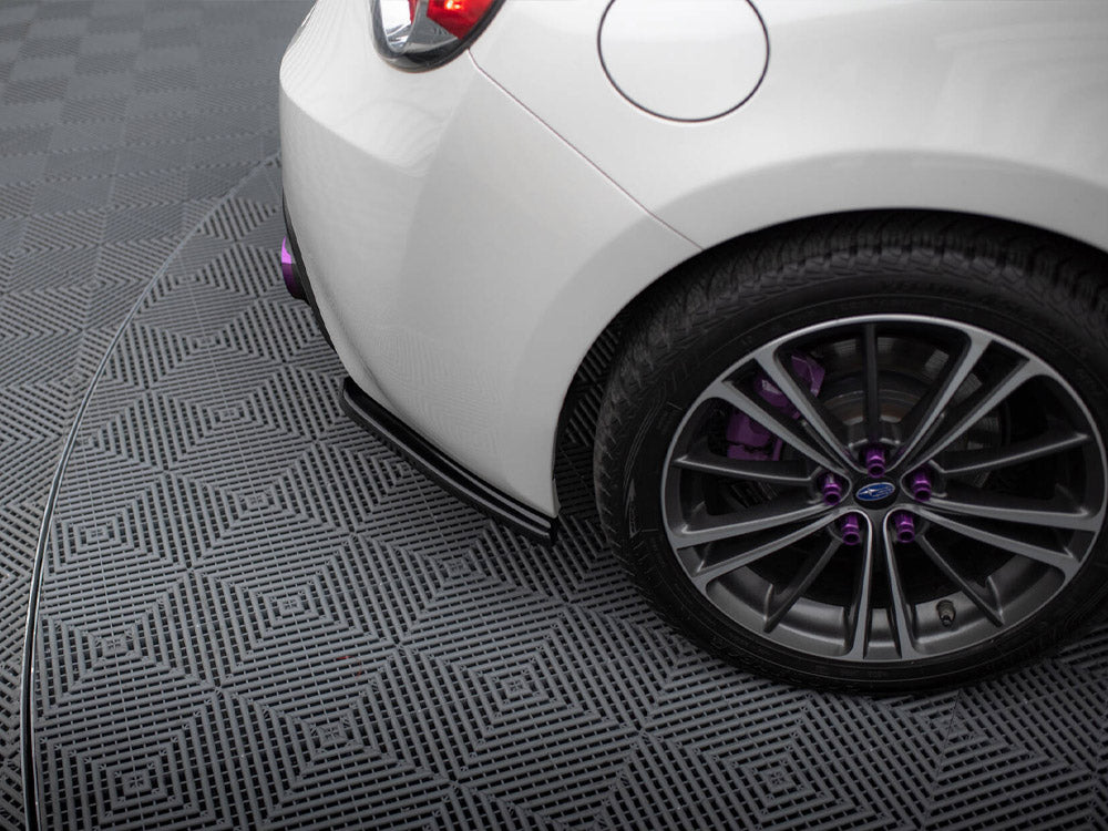 Rear Side Splitters V.1 Subaru BRZ Facelift - Wayside Performance 