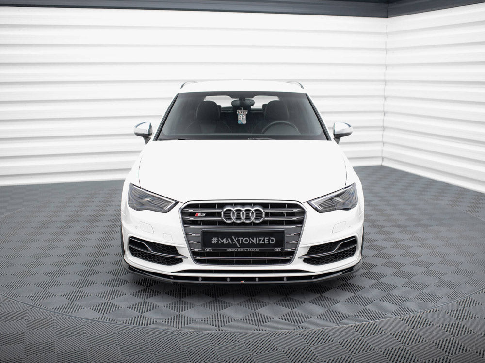 Front Splitter V.1 Audi S3 / A3 S-Line Sportback / Hatchback 8V - Wayside Performance 