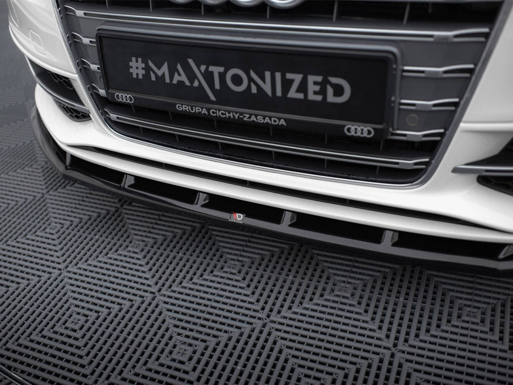 Front Splitter V.1 Audi S3 / A3 S-Line Sportback / Hatchback 8V - Wayside Performance 
