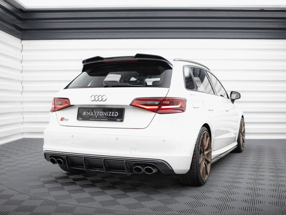 Spoiler CAP 3D Audi S3 / A3 S-Line Sportback / Hatchback 8V - Wayside Performance 