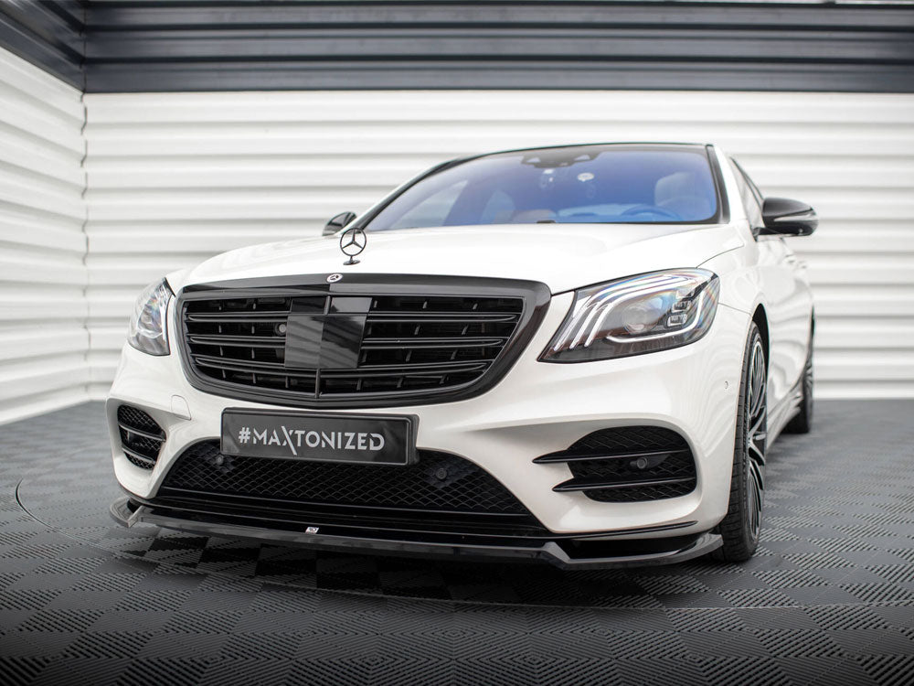 Front Splitter V.1 Mercedes-Benz S AMG-Line W222 Facelift - Wayside Performance 