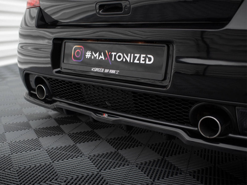 Central Rear Splitter (Vertical Bars) Suzuki Swift Sport Mk4 - Wayside Performance 