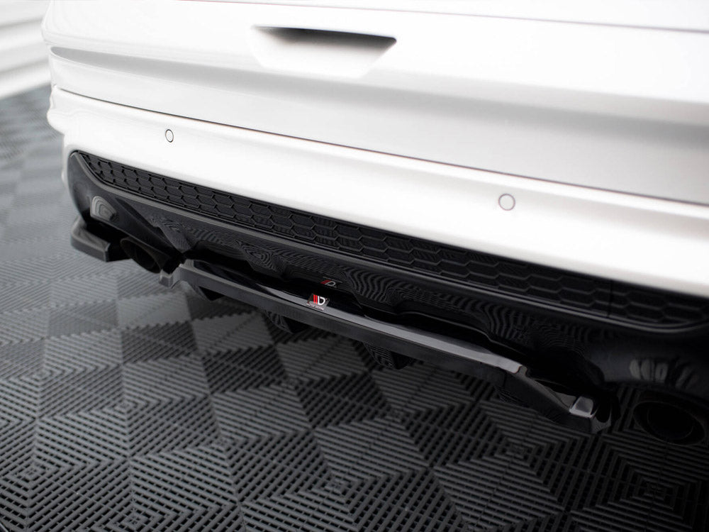 Central Rear Splitter (Vertical Bars) Ford Kuga ST-Line Mk2 - Wayside Performance 