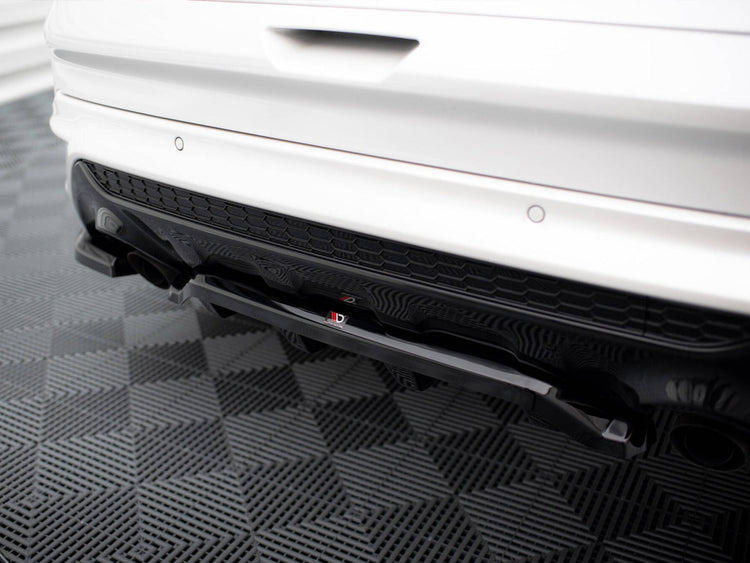 Central Rear Splitter (Vertical Bars) Ford Kuga ST-Line Mk2 - Wayside Performance 