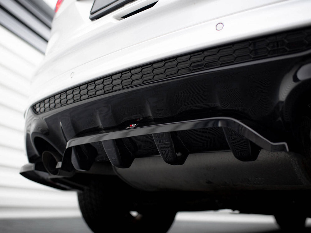 Central Rear Splitter (Vertical Bars) Ford Kuga ST-Line Mk2 - Wayside Performance 
