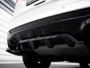 Central Rear Splitter (Vertical Bars) Ford Kuga ST-Line Mk2 - Wayside Performance 
