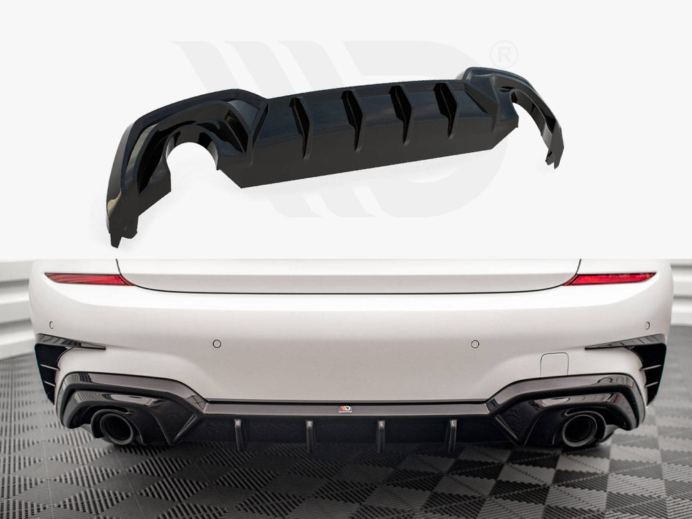 Rear Valance BMW 3 M-Pack G20 / G21 (Fits car with towbar) - Wayside Performance 