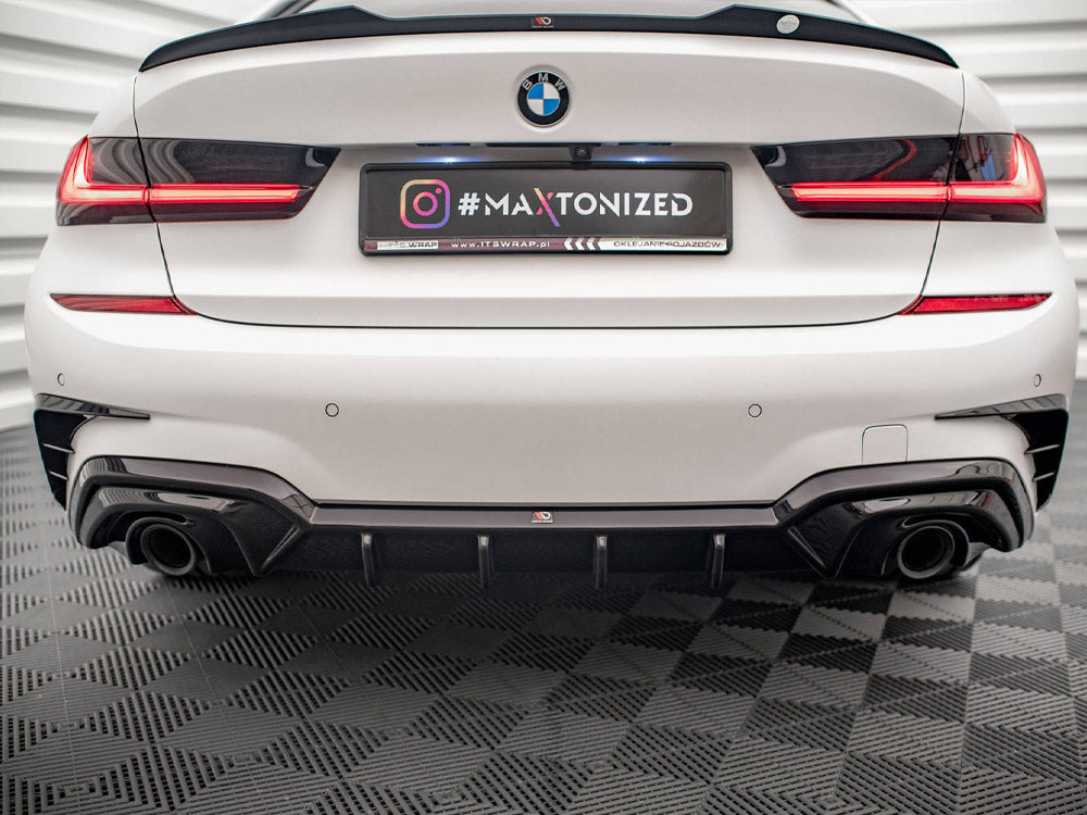 Rear Valance BMW 3 M-Pack G20 / G21 (Fits car with towbar) - Wayside Performance 