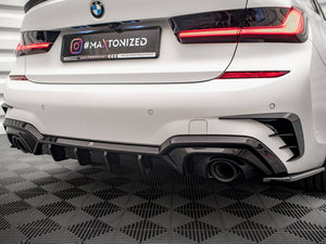 Rear Valance BMW 3 M-Pack G20 / G21 (Fits car with towbar) - Wayside Performance 