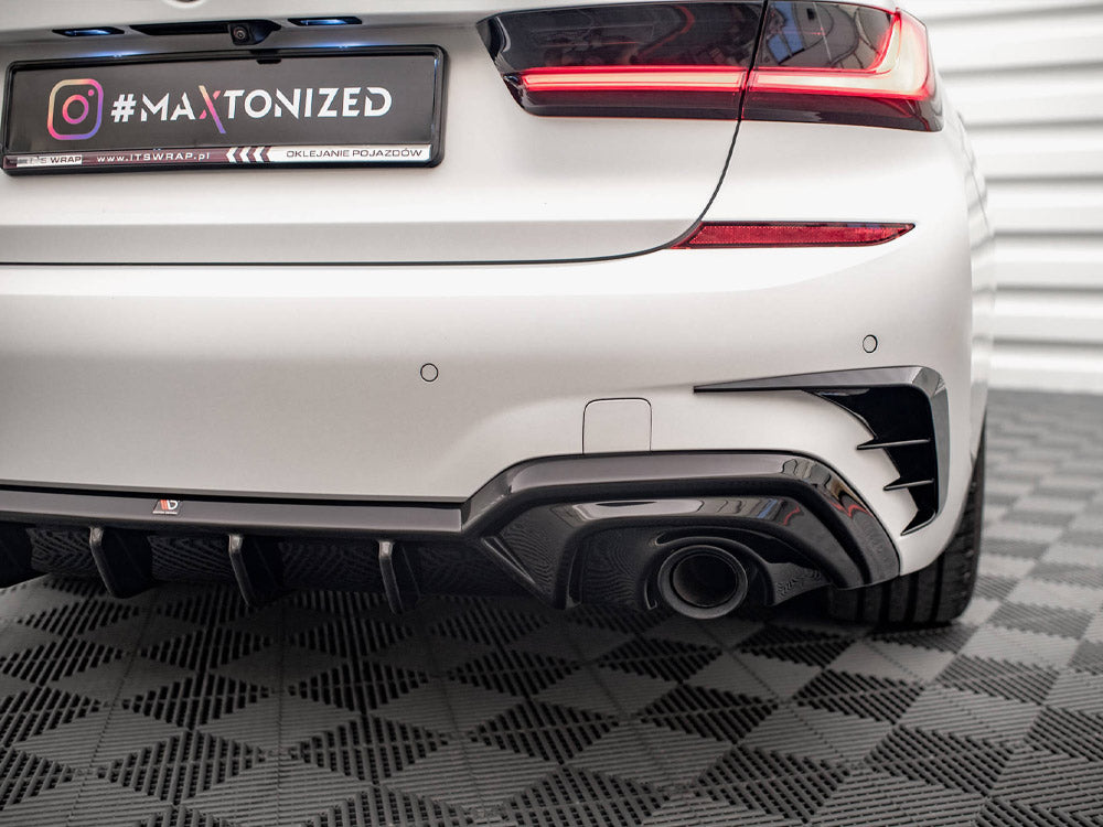Rear Valance BMW 3 M-Pack G20 / G21 (Fits car with towbar) - Wayside Performance 