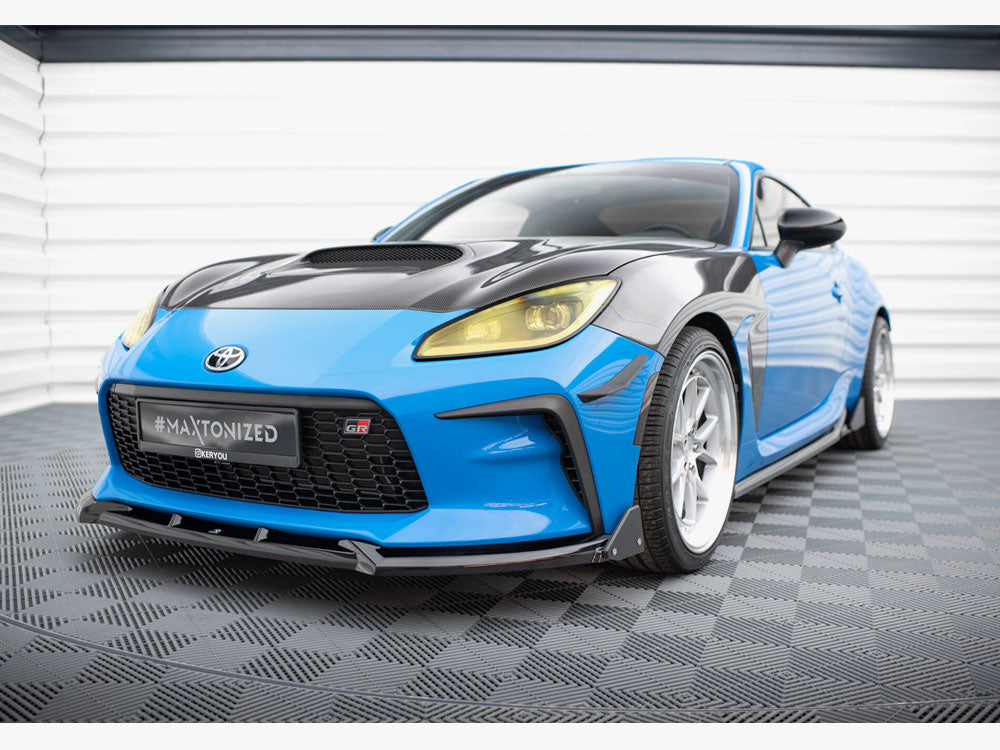 Front Splitter V.1 + Flaps Toyota GR86 Mk1 - Wayside Performance 