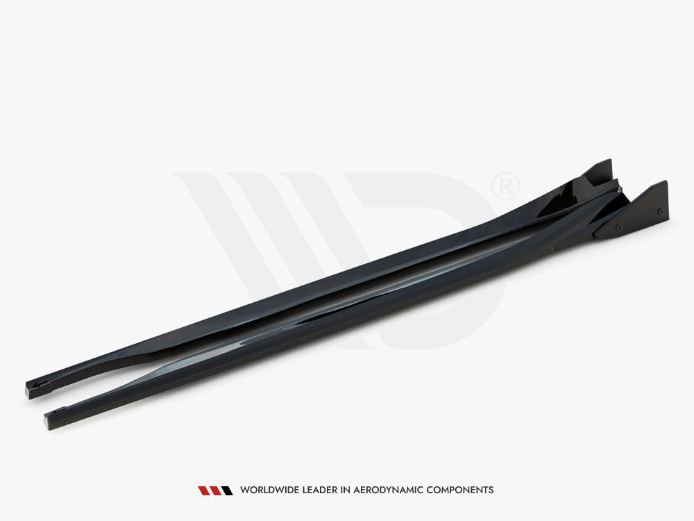 Side Skirts Diffusers V.1 + Flaps Toyota GR86 Mk1 - Wayside Performance 