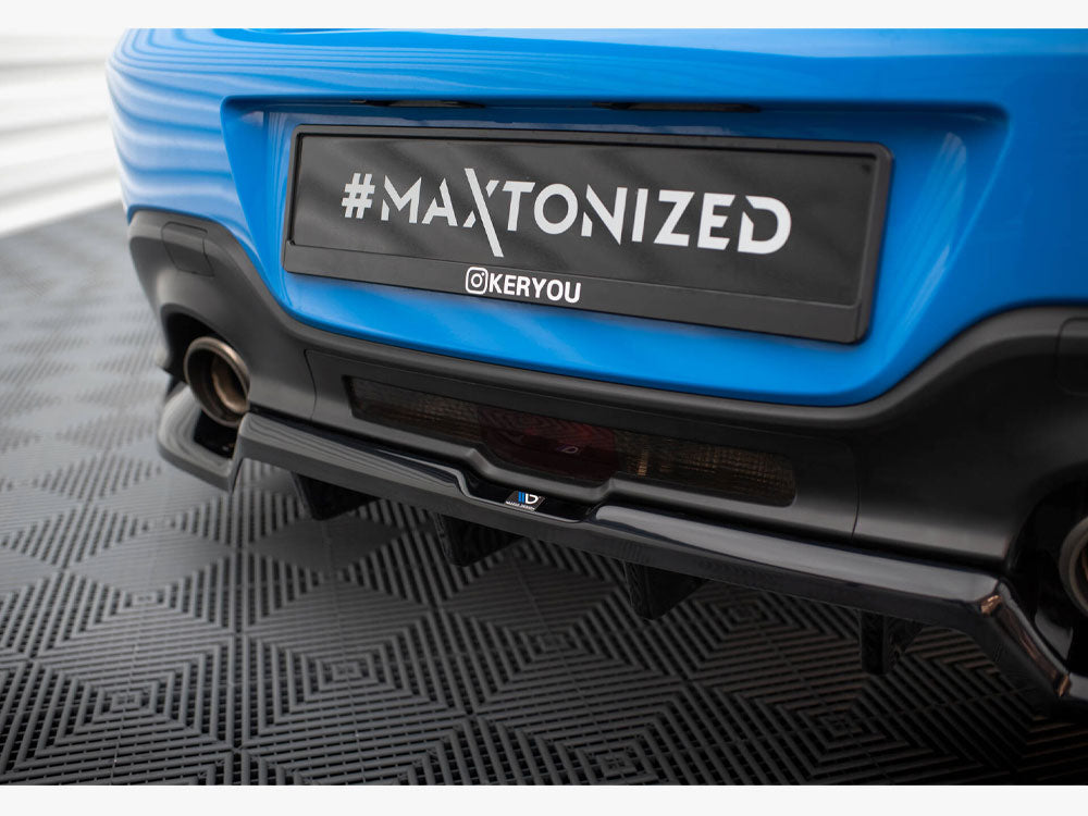 Central Rear Splitter (Vertical Bars) V.1 Toyota GR86 Mk1 - Wayside Performance 