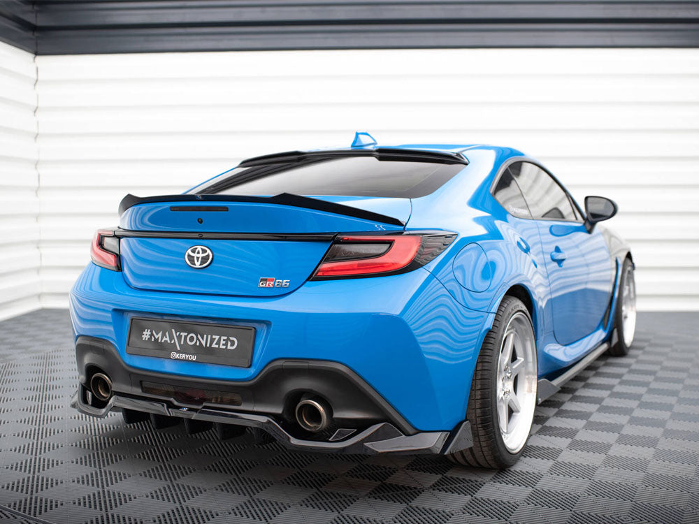Central Rear Splitter (Vertical Bars) V.3 Toyota GR86 Mk1 - Wayside Performance 