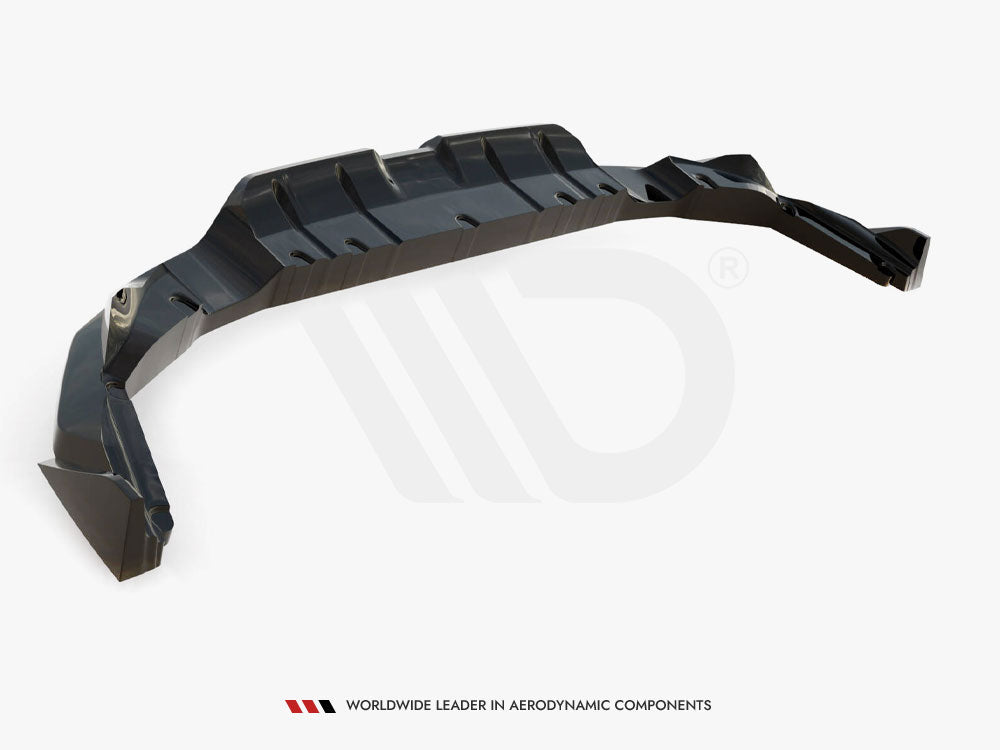 Central Rear Splitter (Vertical Bars) V.3 Toyota GR86 Mk1 - Wayside Performance 
